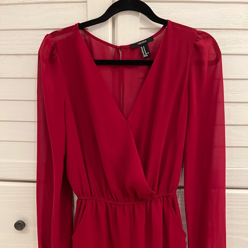 Forever 21 pink romper